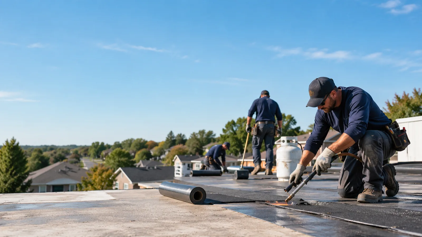 Flat Roof Leak Repair providers in Lockbourne, OH